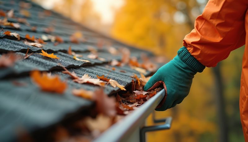 Fall Gutter Cover Inspection
